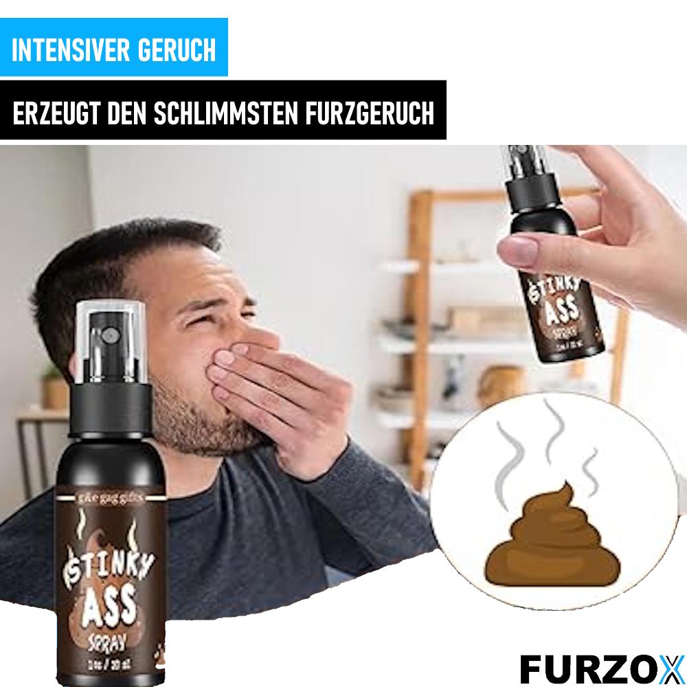 FURZOX Pupspray Bomba smrodowa Artykuł żartobliwy Spray do pierdzenia 30 ml Gag Żart śmierdzieć