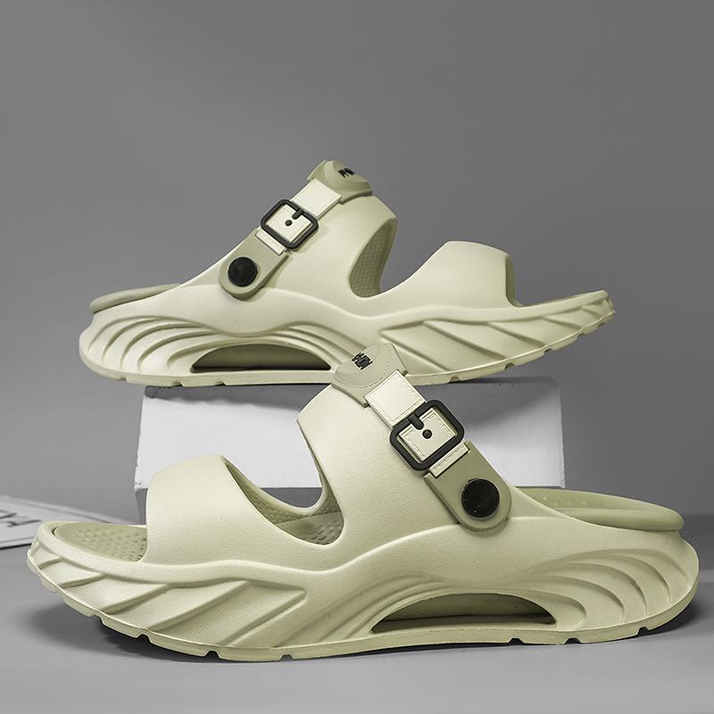 Fashion Men S Outdoor Sandals Slippers Beach Comfortable Soft Slides Clogs Men Casual Shoes Garden Shoes Men Beach Water Sandals 40-41