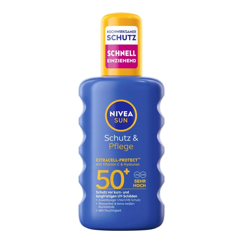 German Nivea Sun Spray Lsf50 200Ml