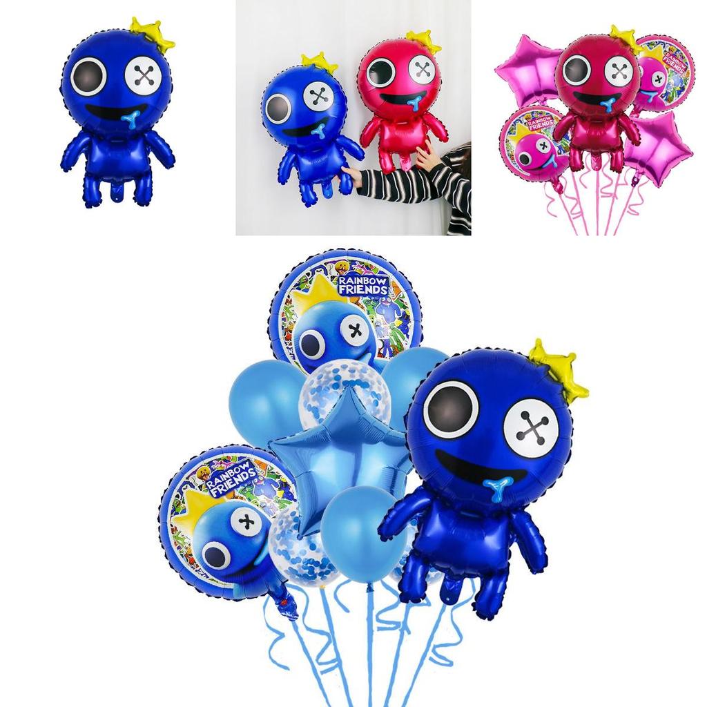 Roblox Rainbow Friends Reusable Ballons Xmas Birthday Party Prop Home Decorations