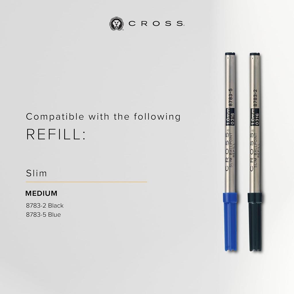 CROSS Click Satin Black Ballpoint Pen AT0622-102
