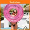 New Transparent Glitter Inflatable Swim Ring Adult Armpit Ring Children Lifebuoy