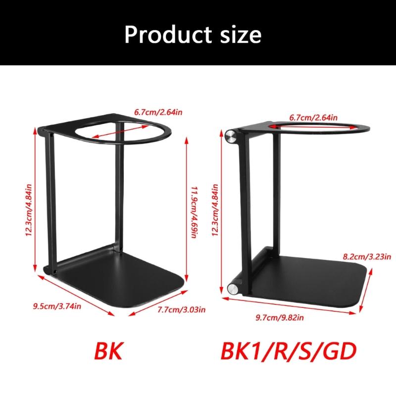 Foldable Coffee Drip Holder Pour Over Dripper Stand Aluminum Espresso Coffee Machine Support Stand Coffee Dripper Rack