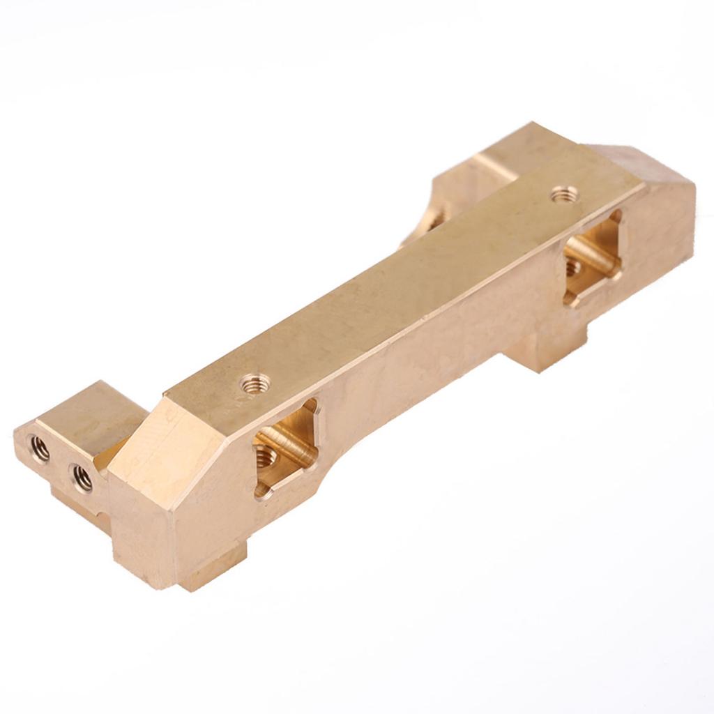 Model Vehicle Accessory Brass Front Bumper Mount for Traxxas RC Crawler Car