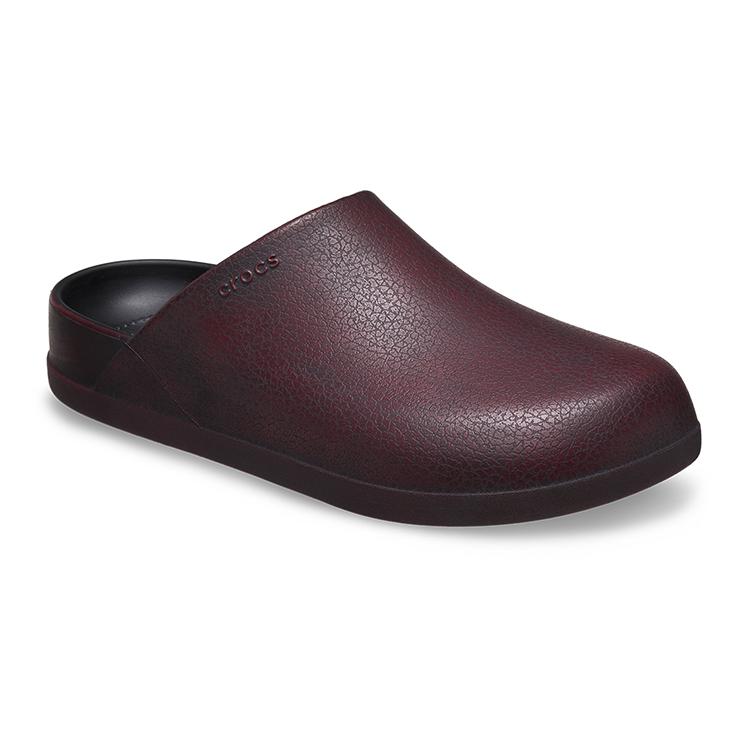 Crocs Dylan Burnished Clogs 'Dark Cherry' 209517-6WD