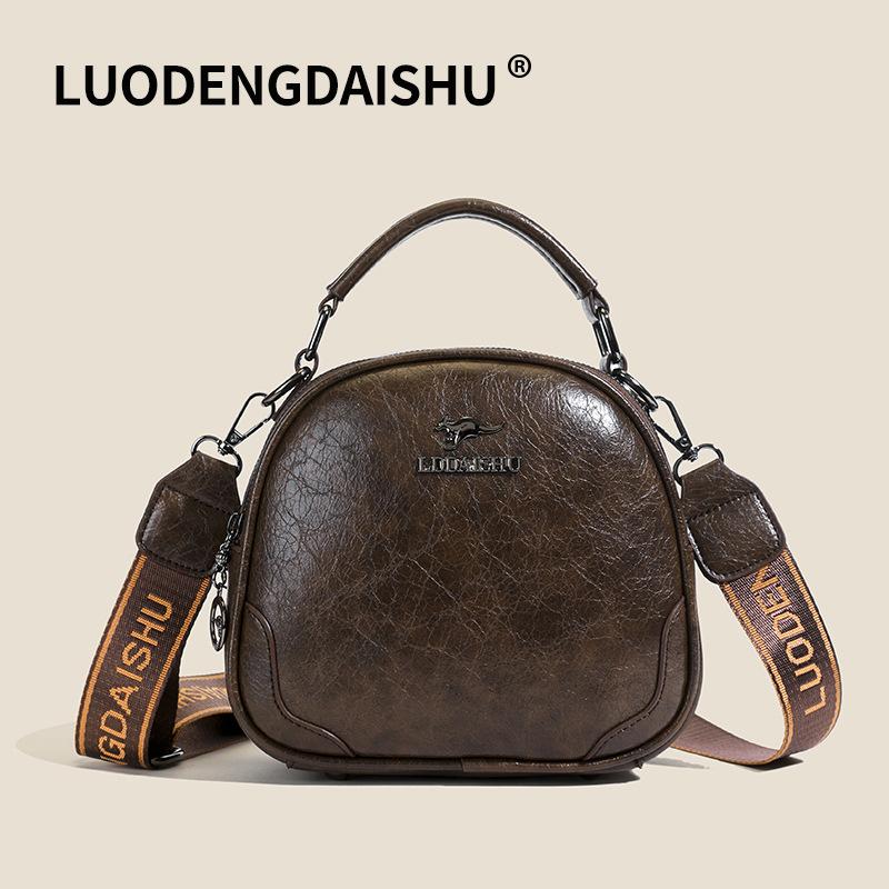 

Новая сумка-мессенджер, модная сумка Apple. коричневый