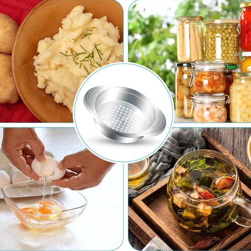 Stainless Steel Tuna Can Strainer Food Can Strainer Tuna Can Strainer Press Canning Colander Can Filter For Canned Vegetable Bea