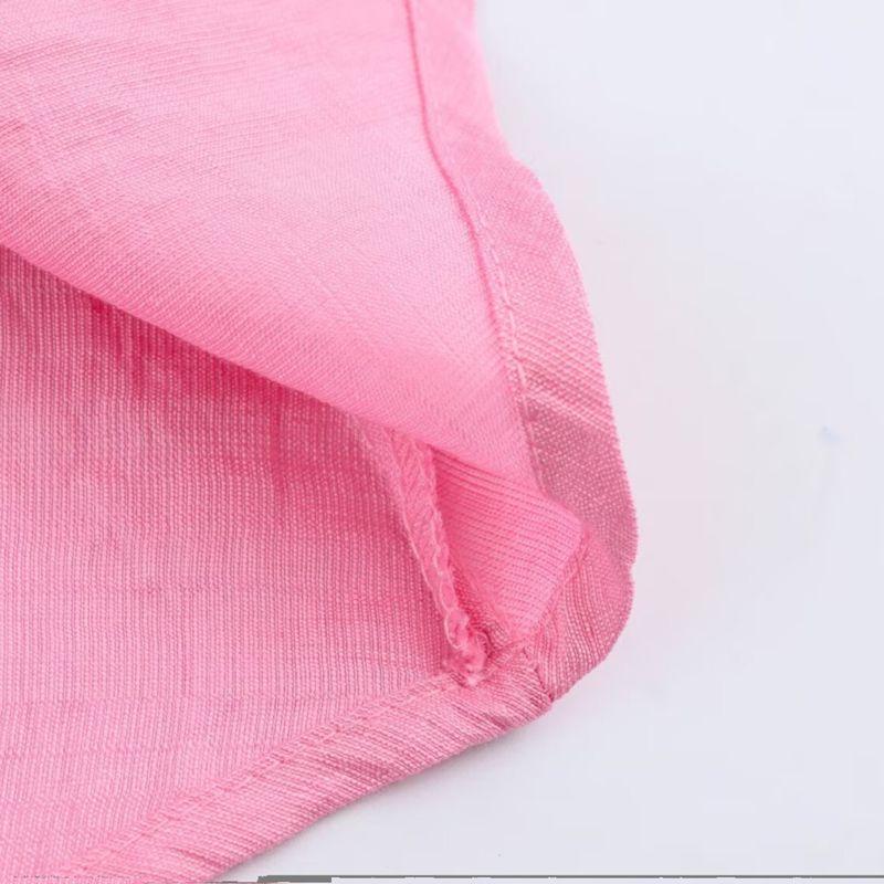 Kaslead New Women clothes Western Style Fashion Simple Irregular Texture Temperament Sling Long dress