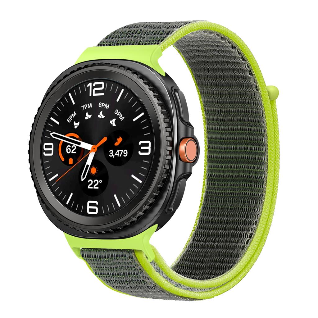 Nylon Strap for Samsung Galaxy Watch 8 44mm 40mm Watch8 Classic Elastic Woven Adjustable Watchband Bracelet Sport Correa