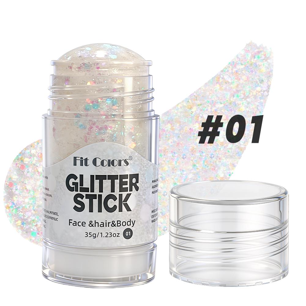 Body Paint Glitter Stick Face Lip Stick Gold Glitter Eyeshadow Stage Sparkling Sequins Cream Glitter Gel High Gloss Makeup