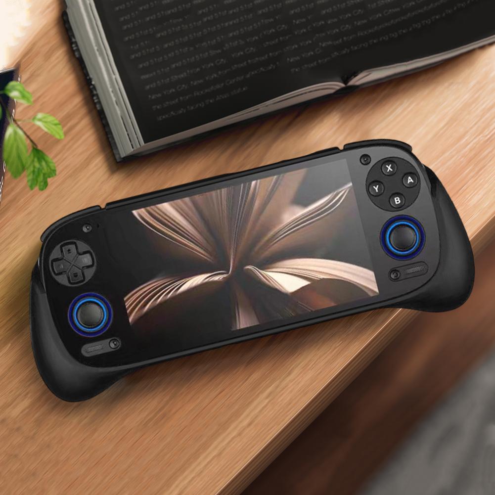 For Retroid Pocket 5 Game Console Grip Protective Case Anti Drop Grip Stand Holder TPU Shell Case for RP5 Game Console Grip