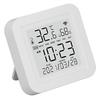  Digital Indoor Hygrometer, Large Screen Smart Temperature Humidity Sensor with 2.4GHZ Wireless Rl Time Monitor LED Indicator 