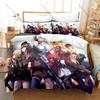 Cool Icon Tactical Doll Graphic Girls Frontline Bedroom Decor Bedding Duvet Cover + 2 Pillowcases Military Anime Fan Room Decor