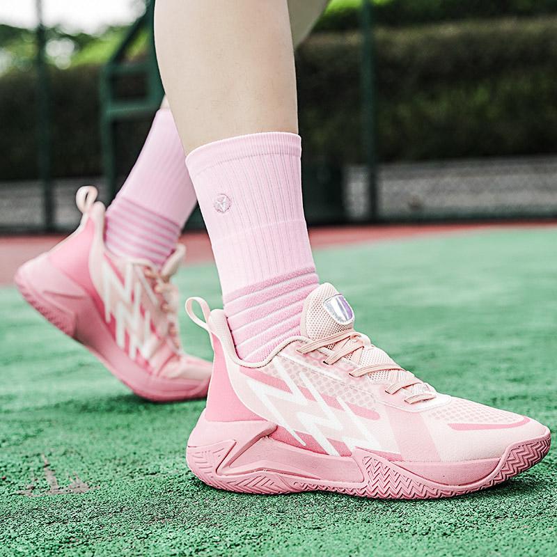 Men Basketball Shoes High-Quality Training Sports Sneakers Original Breathable Waterproof Original Non-slip Basketball Boots