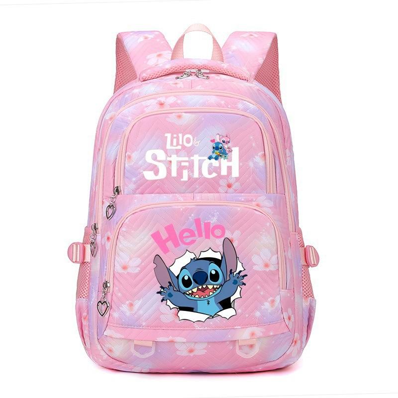 Cute Cartoon Print Large Capacity Primary And Secondary School Schoolbag Trendy Backpack Lightweight Fashion Backpack
