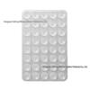 Silicone Double-Sided Non-Slip Suction Cups, Washable, 40-Pack