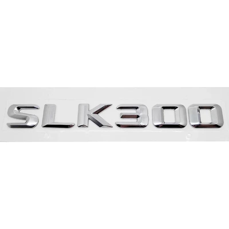 Automotive 3D Digital Alphabet Trunk Badge Decal for Mercedes Benz SLK55 SLK63 SLK200 SLK230 SLK250 SLK280 SLK300 SLK320 SLK350