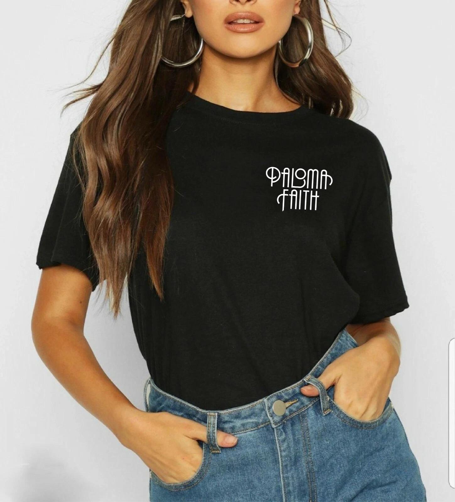 PALOMA FAITH 2026 Concert T-Shirt | Music Fashion | Unisex Black Tee S