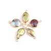 2Pcs, Baroque Artificial Pearl Golden-Edged Connectors for DIY Jewelry, Vintage Crafts, Keychain & Necklace Making – Birthday Gifts, Elegant Design