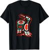 Haida Native American Style, Raven Totem T-Shirt