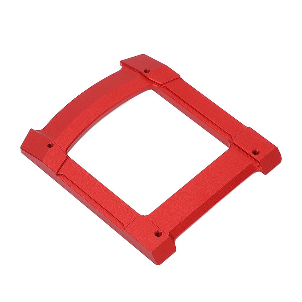 RC Skid Plate Glide Chassis Armour Guard Aluminium Alloy Accessory Set Kit for 110 Cars Red