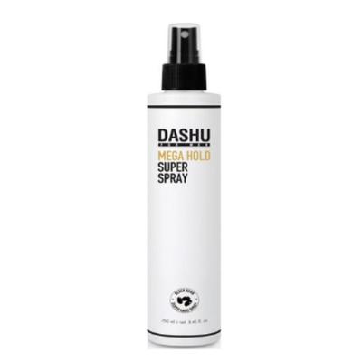 DASHU Premium Mega Hold Super Lacca per Capelli da Uomo Tenuta Extra Forte Styling a Lunga Durata 250ml