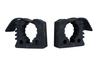 Original Quick Fist Clamp (2-pack) - Rubber Tool Wall Mounting Clamp for Diameters from 25mm To 57mm