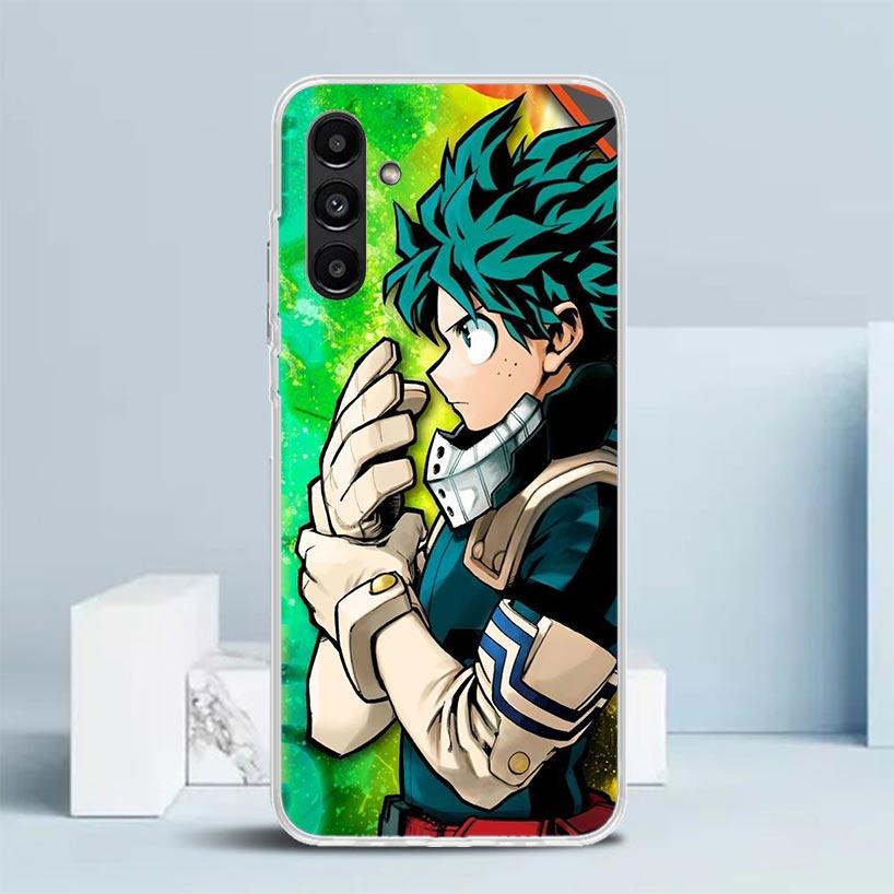 Midoriya Izuku Deku MHA My Hero Cover for Samsung Galaxy A17 A37 A57 A16 A26 A36 A56 A15 A14 A55 Phone Case A13 A53 A25 A35 A24