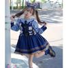 Princess Zootopia Dress Judy Rabbit Police Officer Lolita Dress Animation Derivatives Children Cos Clothing Girl Gifts