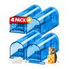 HHO-High-Quality 4Pcs Plastic Rat Cages, Rat Traps, And Rat Extermination Device Tools