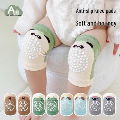 Breathable, Non-Slip Baby Knee & Elbow Pads for Toddlers - High Elasticity, Thin Gel Protection for Spring & Summer