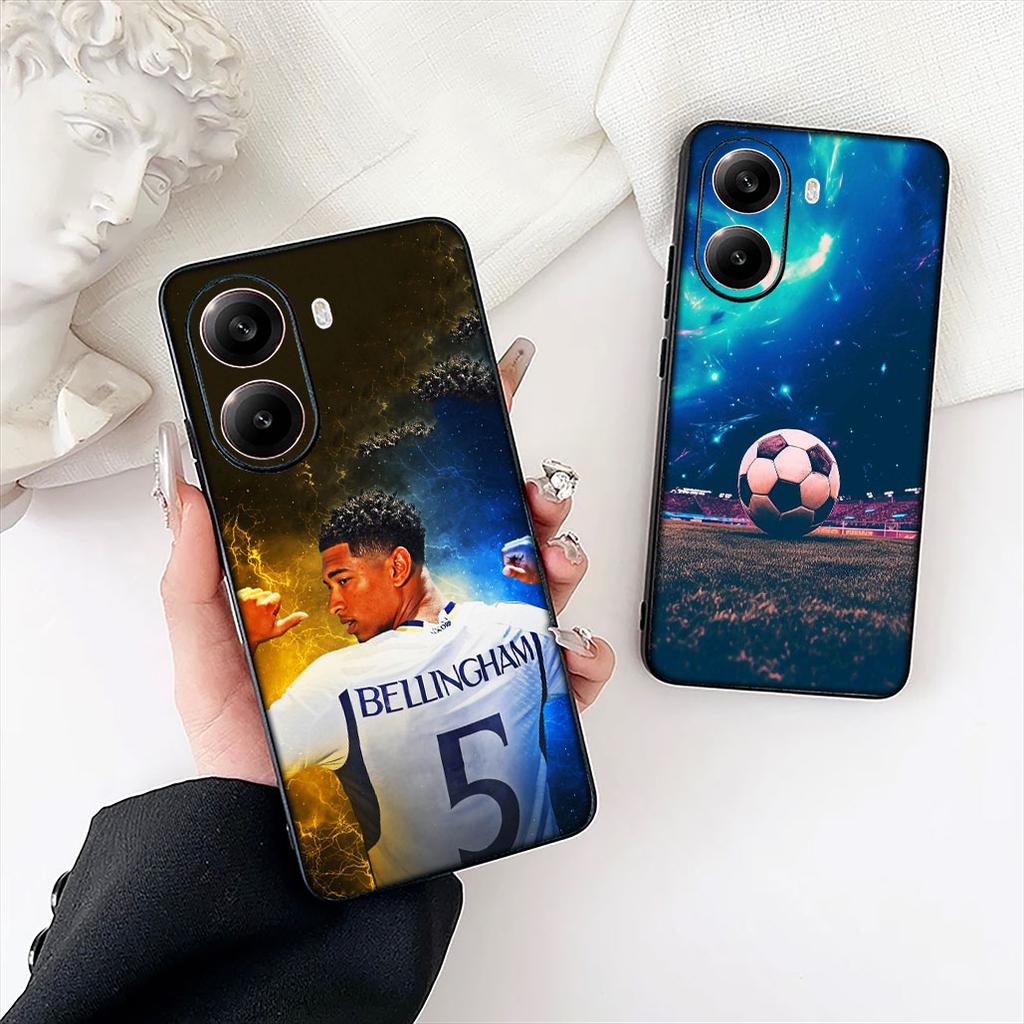 Football No5 Soccer No 5 Superstar Phone Case for Xiaomi Redmi Note 13 14 ProPlus Pro Plus 14C A4 13C Pro+ Note14 Cover Casing