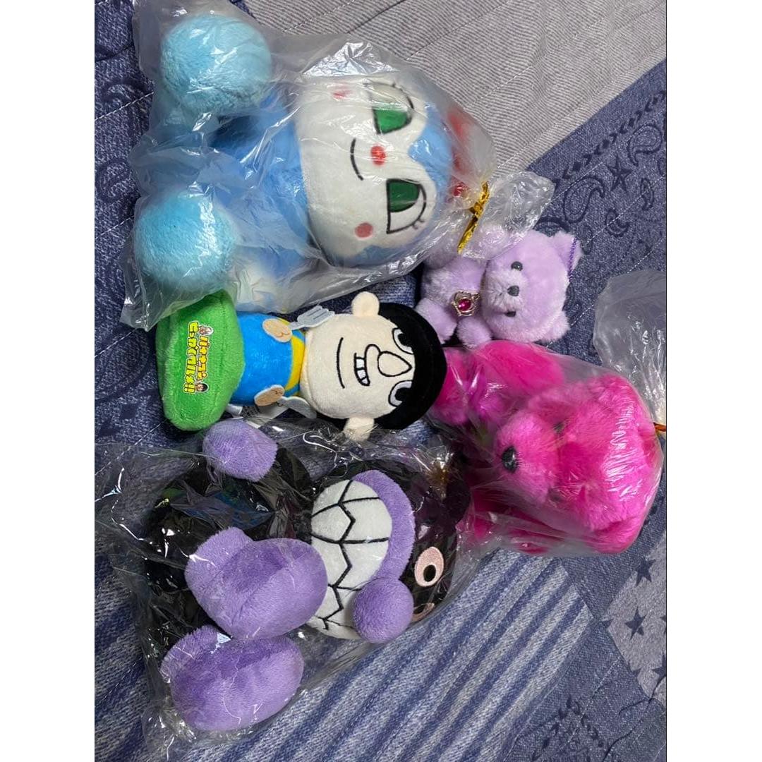 character stuffed toy set