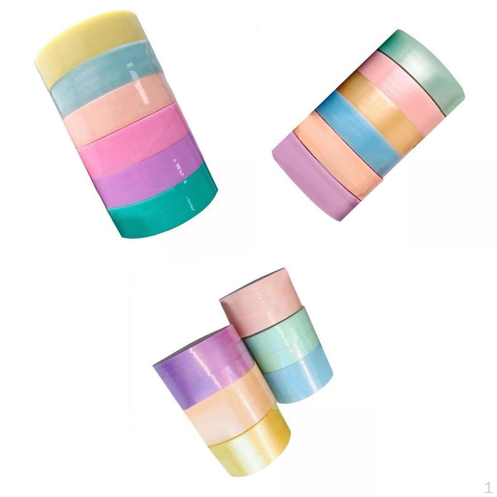 18x Sticky Ball Tape Colorful Relaxing Creative Decompression Toys Game Embellishment Colored Tapes