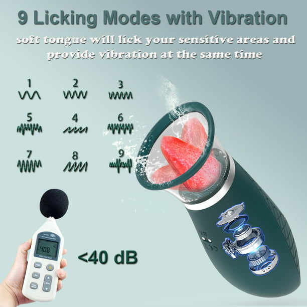 Leistungsstarker weiblicher Zungenleck-Vibrator, G-Punkt-Klitoris-Massagegerät, Vagina-Stimulation, Nippel-Klitoris-Kitzler, 10 Vibrationsmodi, Sexspielzeug für Frauen