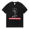 ZX TEE Radiohead T Shirt Men Vintage Classic Tees North America Tour Rock Boy Women's TShirt Camisetas Hombre Hip Hop Street Casual Top