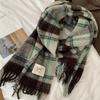 New Arrivals Open Run Women Big Size Check Point Muffler