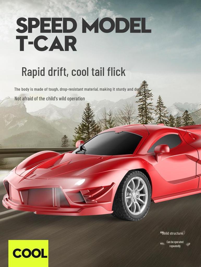 High-Speed Drift Remote Control Car - Luxury Gift for Boys, Children's Electric Sport Racing Toy