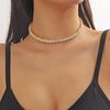 Elegant Sparkling Rhinestone Bridal Choker Necklace Set