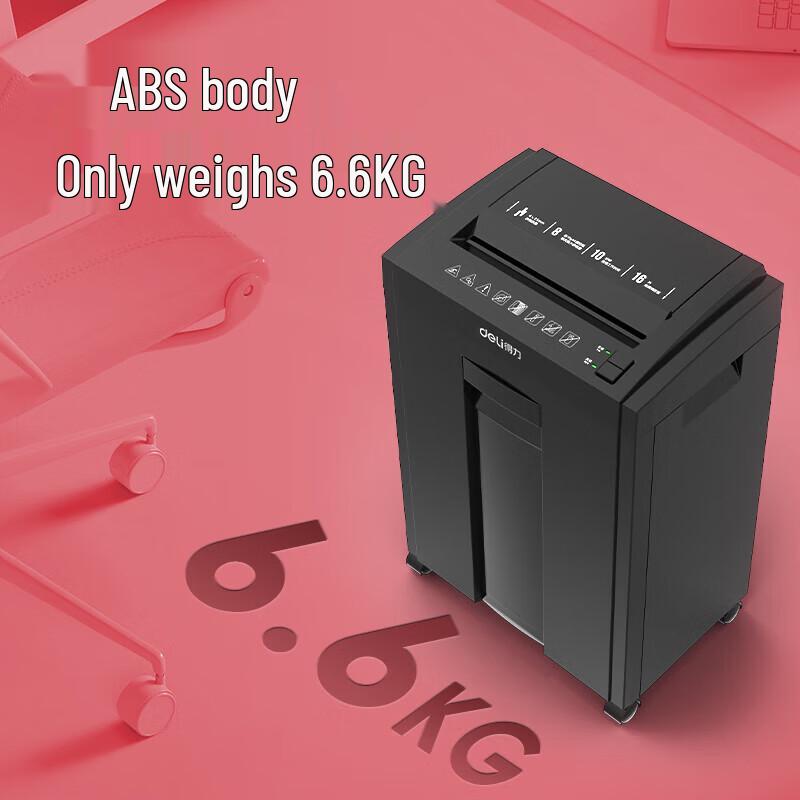 Deli T608 Business Paper Shredder CN Plug (adapter Included)