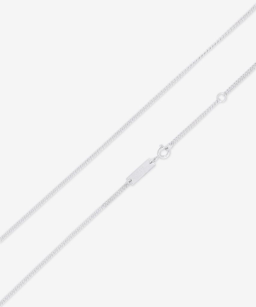Maison Margiela 4-Stitch Necklace - Palladium:Clear / Sm2Uu0028P9224752