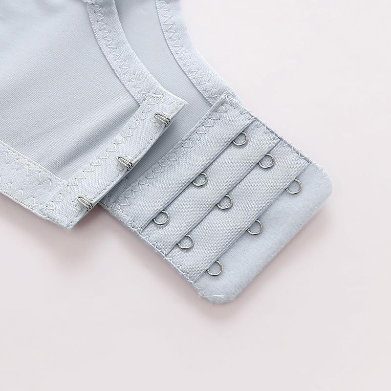 Oddychający i Błyszczący Biustonosz Damski - Niemagnetyczny Design Cienkich Miseczek, Zbierający, Wygodny i Dopasowany, Elegancka Bielizna Ciążowa/Damska