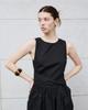 Akeumueo Blank Cotton Dress Black