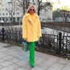 Herbst und Winter neue Pelzmantel Damen mittel und lang simulierter Nerzmantel Pelzjacke Oberteil