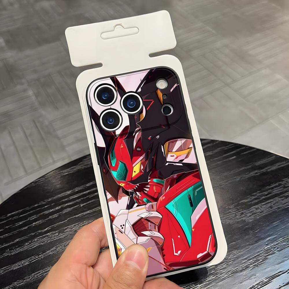 Manga Mazinger Z Anime Phone Case For IPhone 17 Air 16 E Pro Max 15 14 13 Mini 12 Pro 11 Max Plus Black Soft Shell