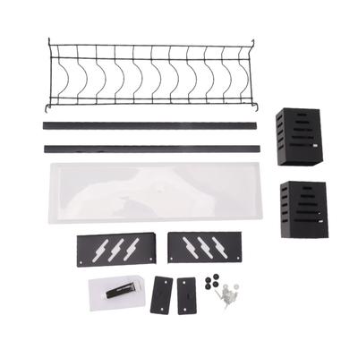 Soporte para Vajilla de Pared de Cocina con Drenaje Sin Perforación Almacenamiento de Cubiertos Estante