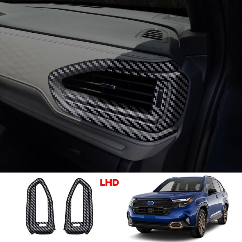 L/RHD For Subaru Forester 2024 2025 2026 center control gear shift front water cup holder trument window rise readlamp cover