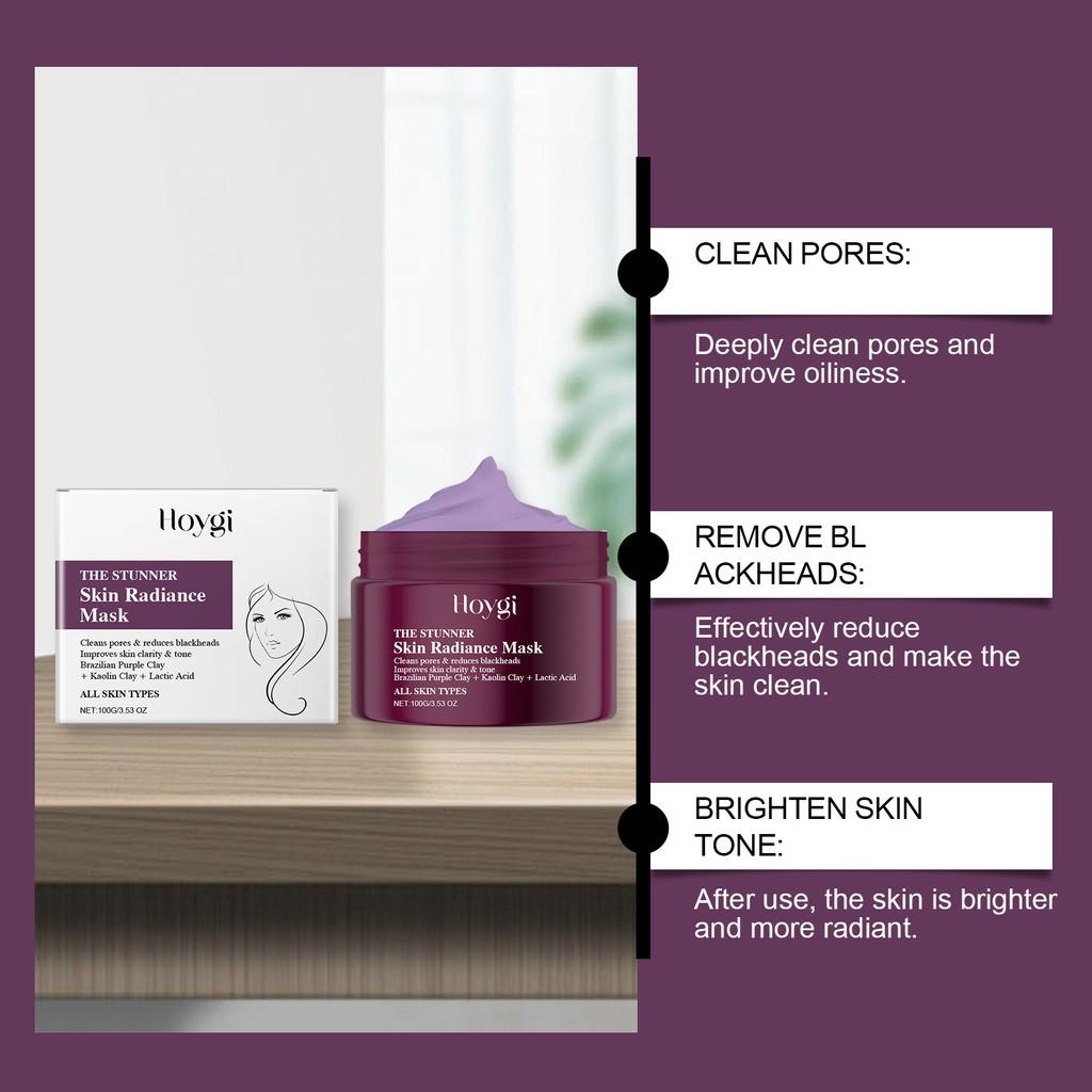 Hoygi Blackhead Brightening Facial Mask For Deep Hydration And Moisturizing Relief