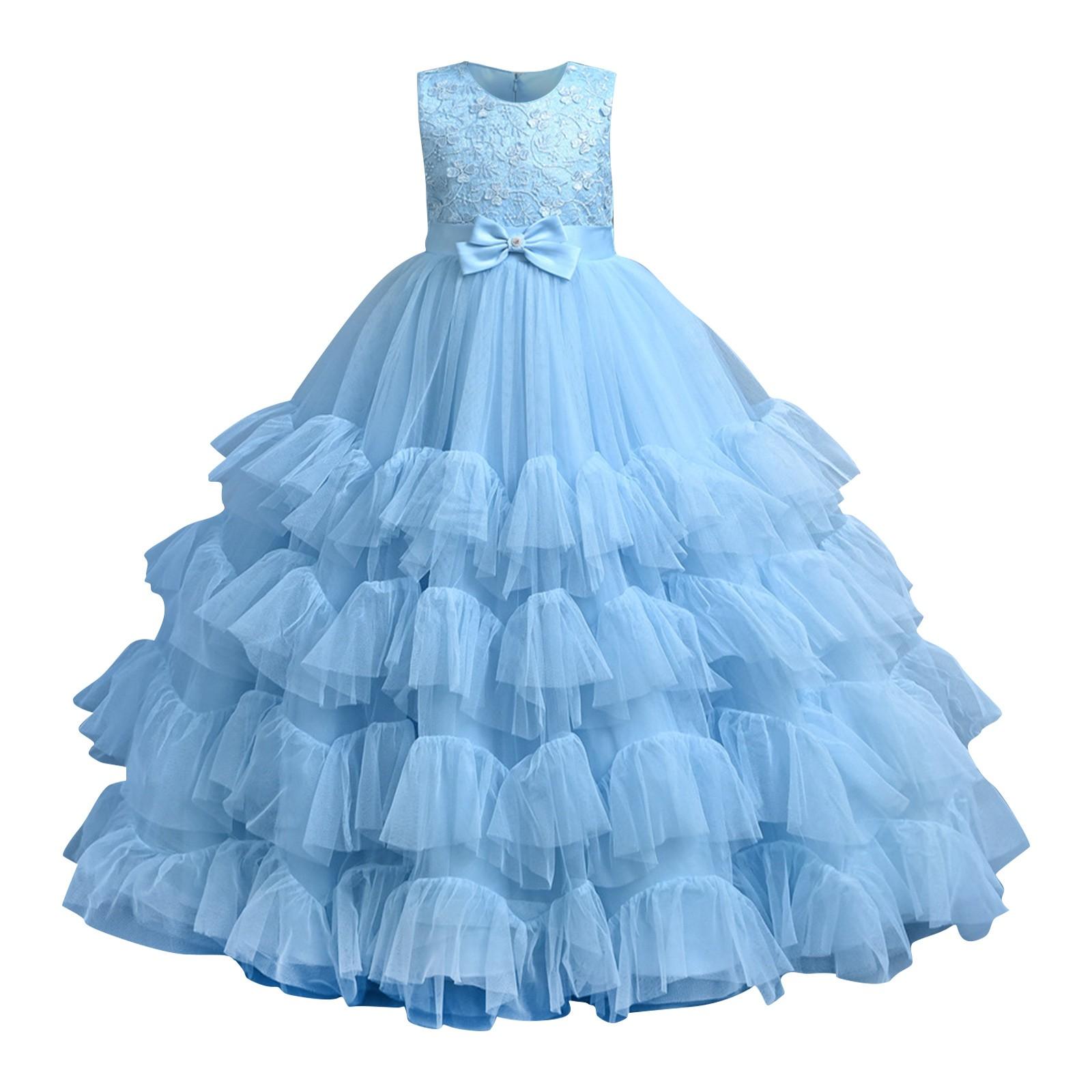 

Детские платья, стильные платья принцесс, юбки с пайетками, костюмы для выступлений для детей среднего и старшего возрастаЮбки для девочек 160