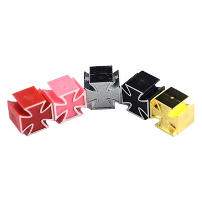 4 peças Tampas de Haste de Válvula de Pneu de Roda de Carro Estilo Único Tampas de Válvula de Ar de Pneu Tampas à Prova de Poeira Tampas de Haste de Válvula de Pneu de Reposição